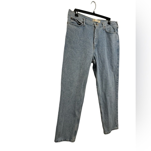 Lee Relaxed Fit Straight Light Blue Jeans Size 40x30 - Picture 4 of 17